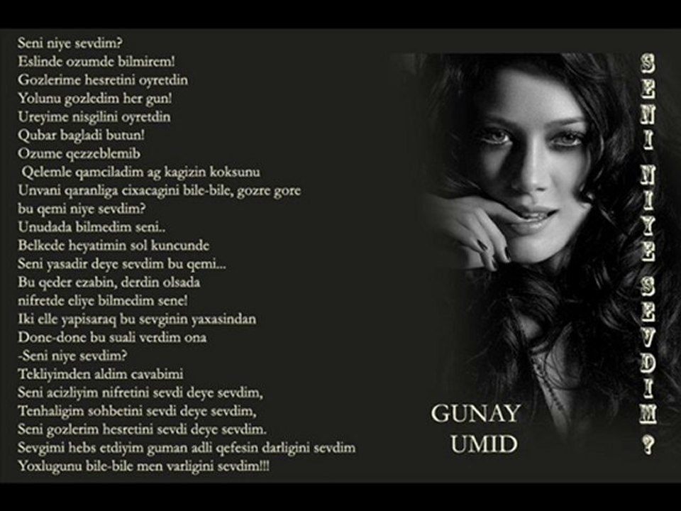 gunay umid ser (9)   Seni niye sevdim