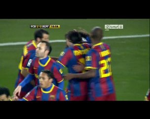 Barcelona - Almeria (5-0 ) 2011 Copa del Ray by Villa
