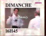 Bande Annonce de la Série Zorro janvier 1994 TMC