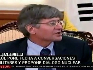 Seúl pone fecha a conversaciones militares y propone diálogo nuclear