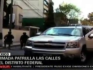 Marinos buscan a “zetas” en la CIudad de México