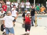 Young and old skate the bowl in Brazil - Red Bull Skate Generation - Clip 2