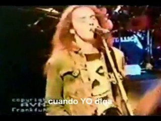 Metallica - Disposable Heroes(subtitulado español)