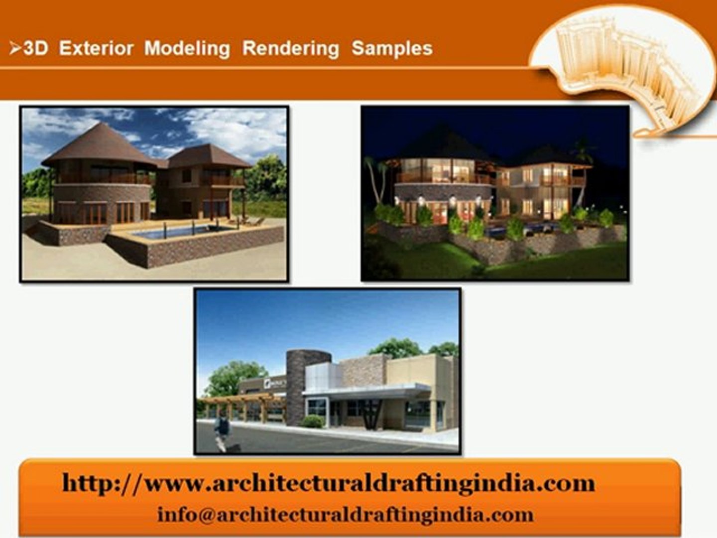 ⁣3D Architectural Rendering, 3D Architectural Modeling