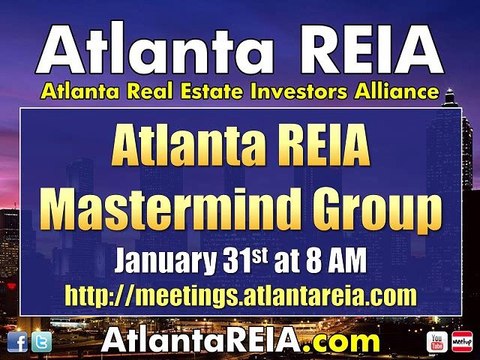 Atlanta REIA Mastermind Group for Real Estate Investors