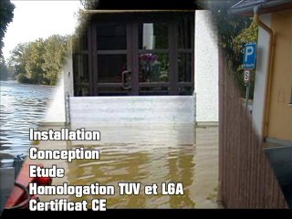 Barrière anti inondation Alu Safe
