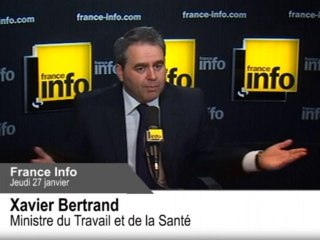 Xavier Bertrand: "pas de rapport secret" sur le Médiator