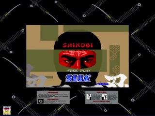 Les Shinobi sur Arcade