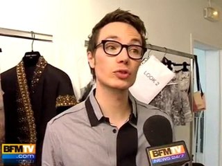 Portrait du styliste Maxime Simoens