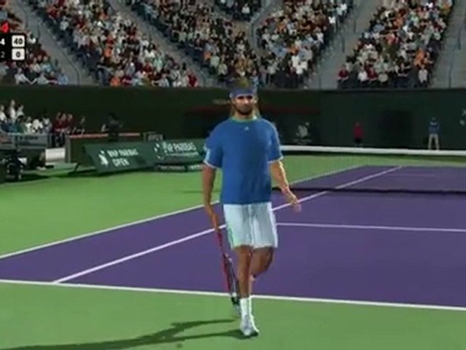 Top Spin 4 - "Agassi vs. Sampras" Trailer