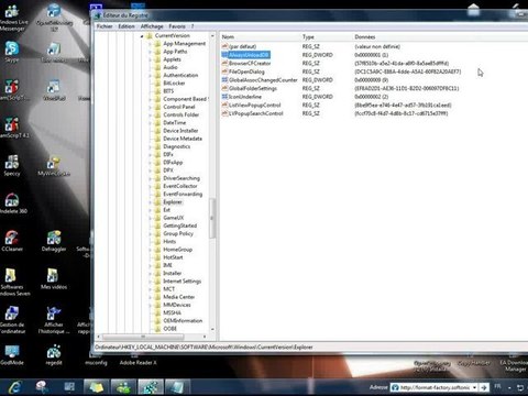 Optimiser windows -Modifier le registre, par Neetch