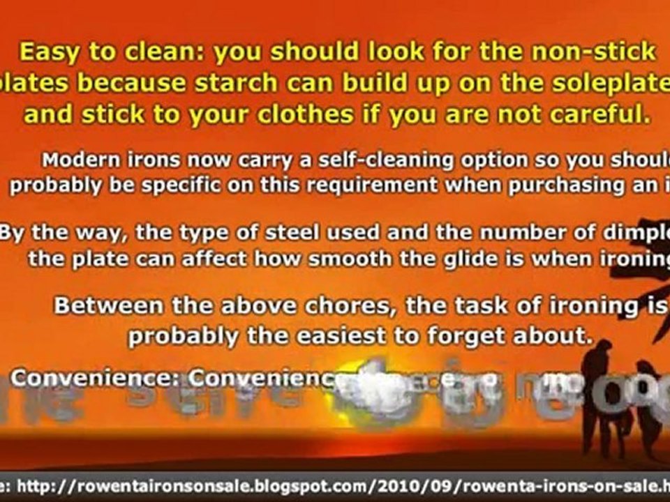 Why Buy a Rowenta Iron?