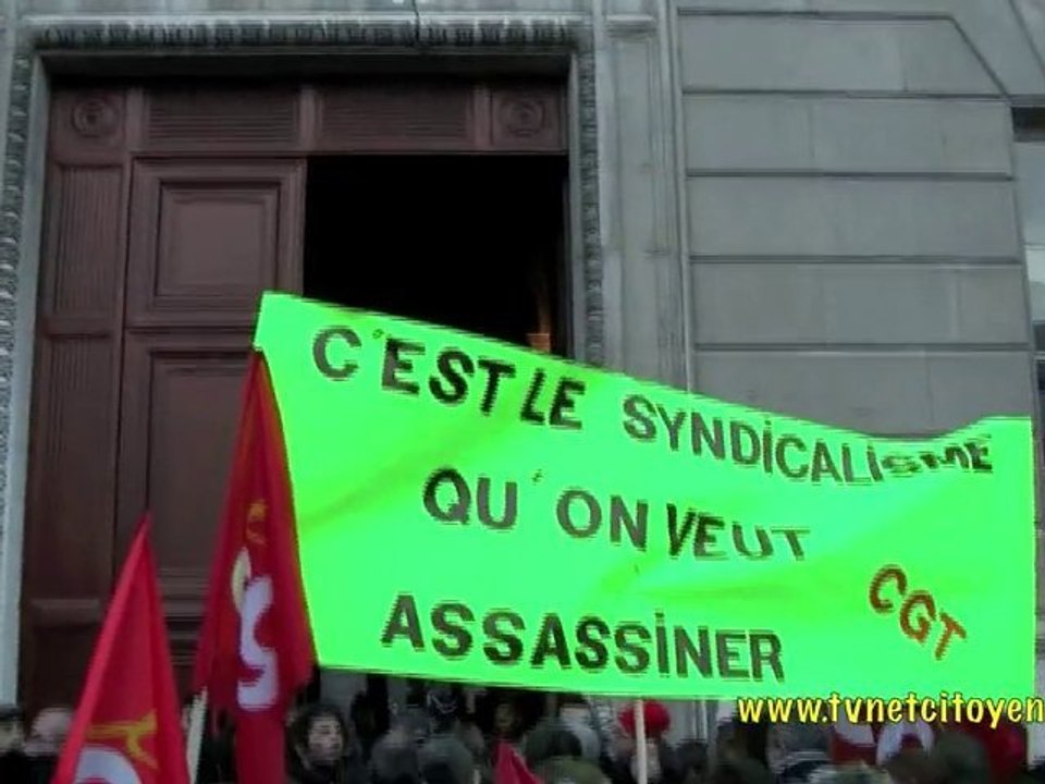 1journaliste et 5 syndicalistes devant la justice à Chambéry