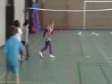 Entrainement minibad 1 à Vals badminton club (partie 2/4)