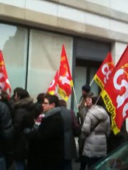 Rassemblement CFDT Mutualité du 27 janvier 2011