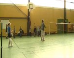 Entrainement minibad 2 à Vals badminton club (partie 1/5)