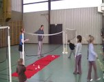 Entrainement minibad 2 à Vals badminton club (partie 4/5)