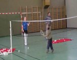 Entrainement minibad 2 à Vals badminton club (partie 5/5)