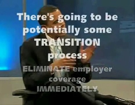 obama master plan on health care -single payer