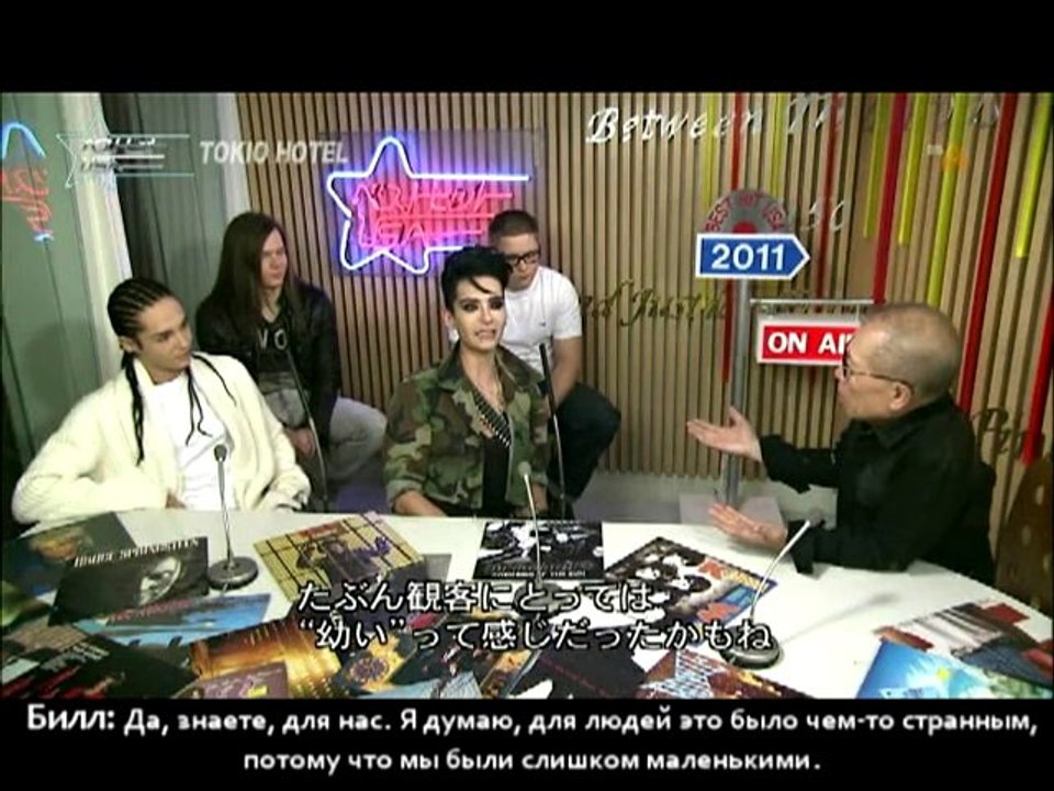 Best Hit USA - interview with Tokio Hotel (russian subs)