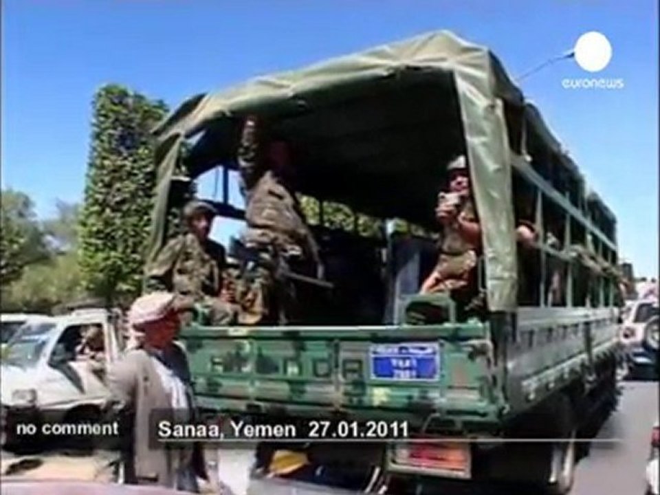 Manifestation contre le pouvoir au Yémen - no comment