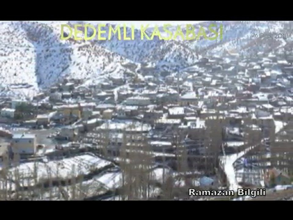 DEDEMLİ KARLI GÜNLER 26 ocak 2011