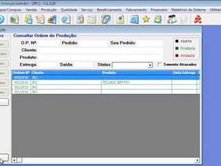JRC: Ordem de Produção e Follow-Up! - SysFAT ~ LITE.