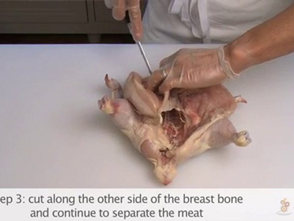How to debone a chicken