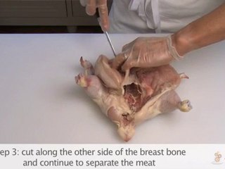 How to debone a chicken