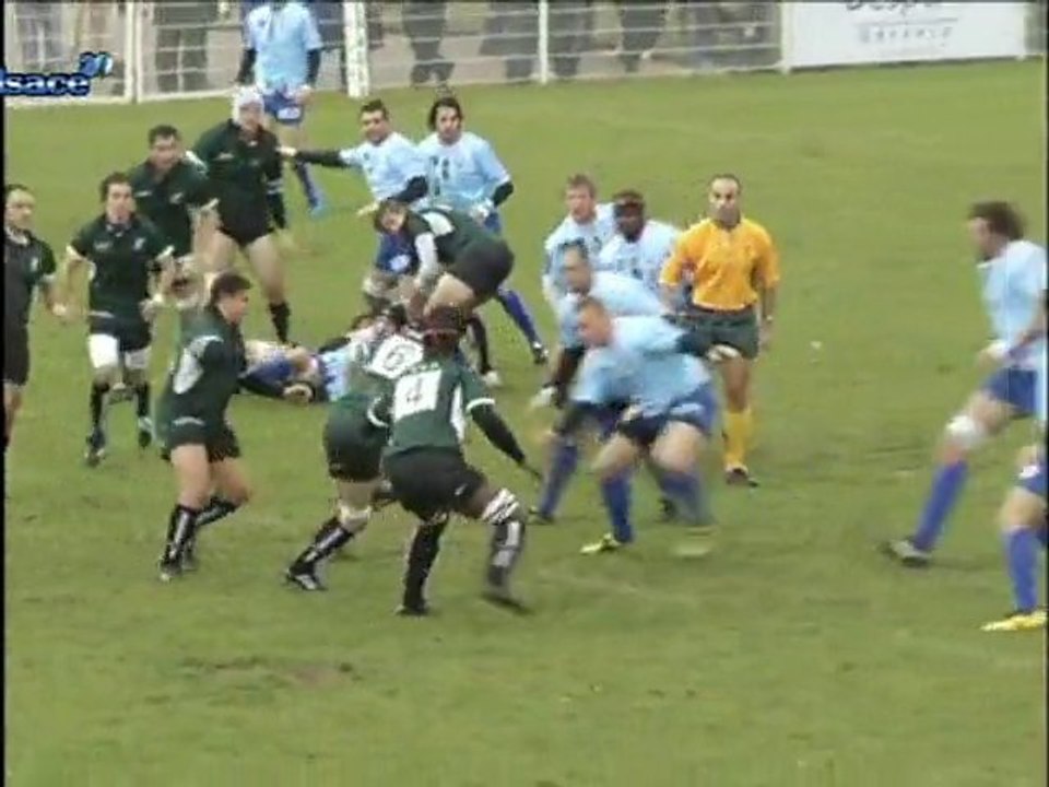 Rugby: un joueur atypique au RC Strasbourg!