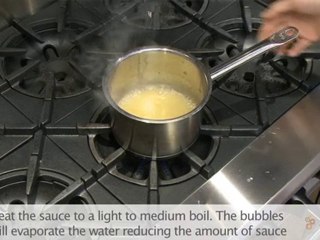 How to reduce broth, sauce or gravy