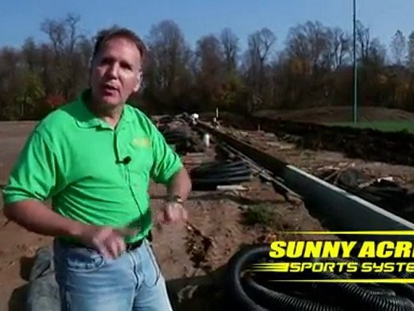 ⁣Sunny Acres Sports Systems Sports Field Construction