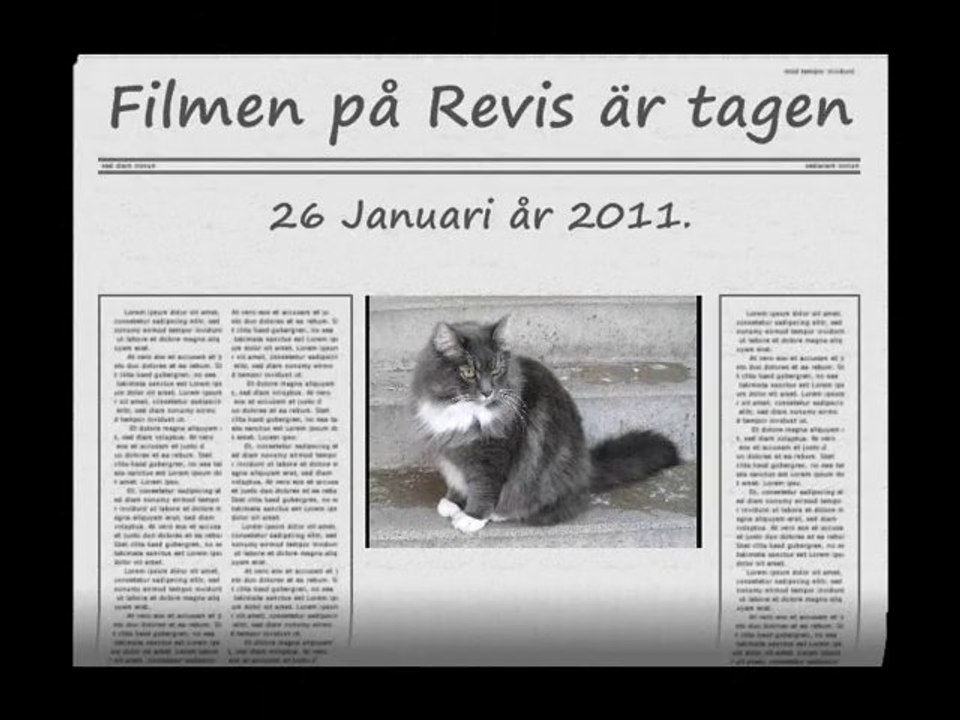 Film på Revis 26 Jan - 11. Med musik.