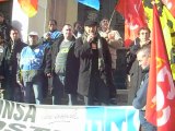 Poste:rassemblement des postiers à Marseille le 27-01-11(1)
