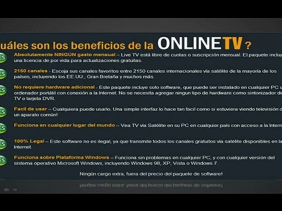 Televisión en internet hoy