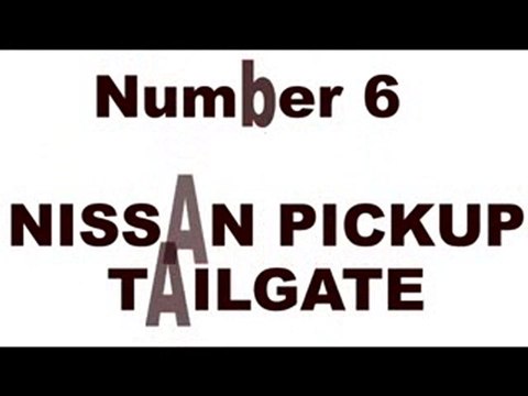 2011 Top Selling Truck Tailgate Locks