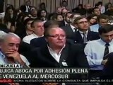 Mujica abogó por el ingreso pleno de Venezuela al Mercosur