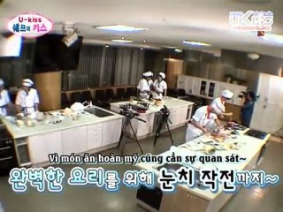 [Vietsub]100807 U-Kiss Chef's Kiss Ep11 P1