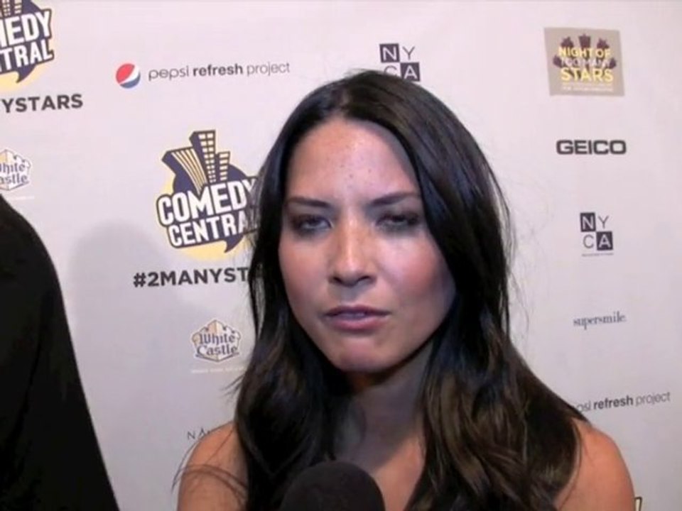The Daily Show's Olivia Munn at Night of Too Many Stars 2010