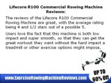 Lifecore R100 Commercial Rowing Machine