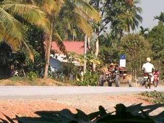 Bamboo Train et transports locaux á Battambang