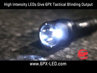 Highest Lumen LED Flashlight – 6PX Tactical