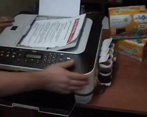 Bitmeyen Kartuşlu CANON MP320 FAXLI YAZICI Tanıtım Videosu