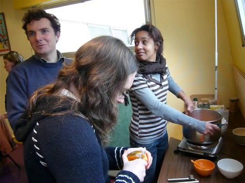 Atelier Passages 2011 - croquis et soupe - 27.01.11