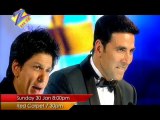 ShahRukh Khan & Akshay Kumar on Zee Cine Awards 2011 - Promo
