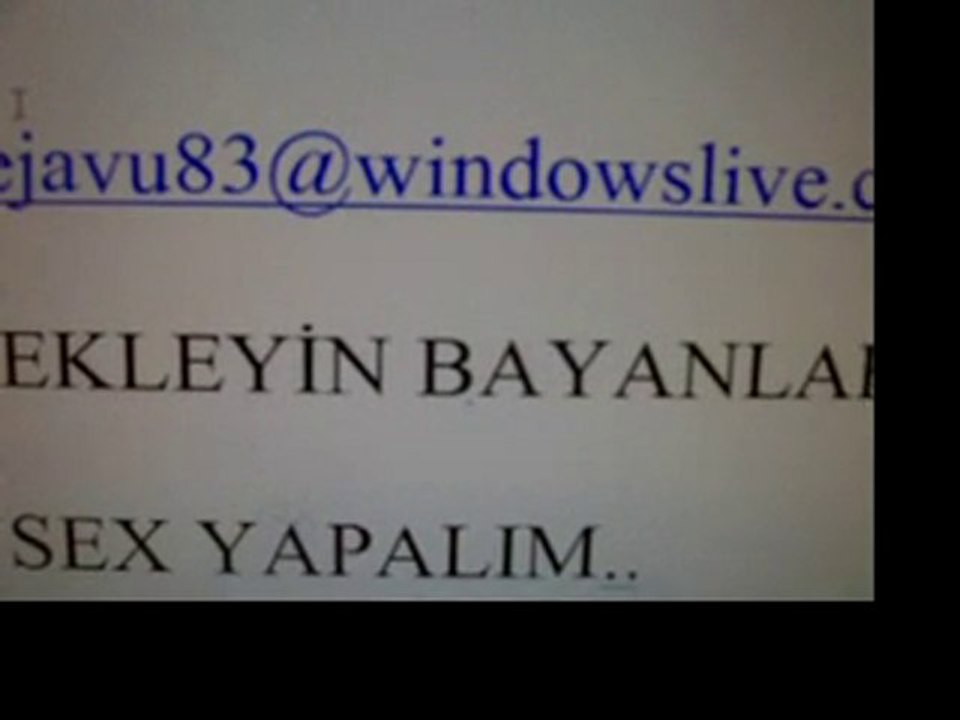 Nasıl ama..