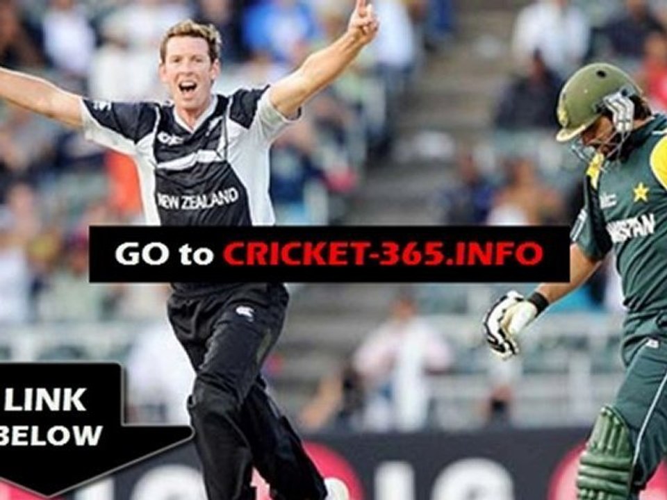 5th ODI Pakistan vs New Zealand live streaming 2011, Pak vs