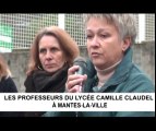 MLV: Professeurs du Lycée Camille Claudel ne font plus cours