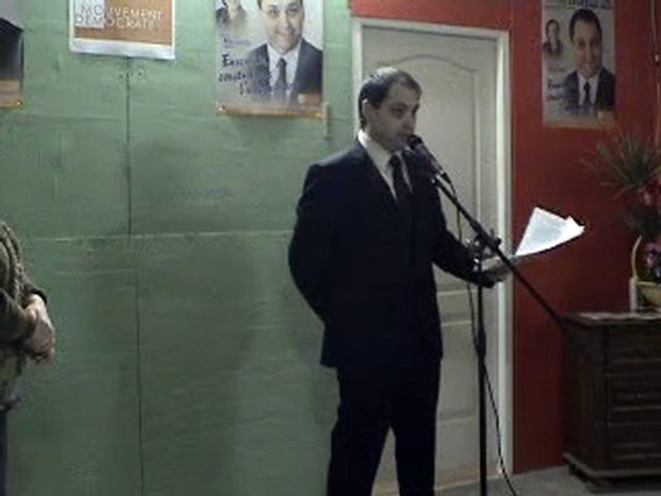 Discours lancement cantonales 2011