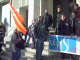 Poste:rassemblement des postiers à Marseille le 27-01-11(2)